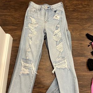 Pacsun size 25 ripped denim jean
